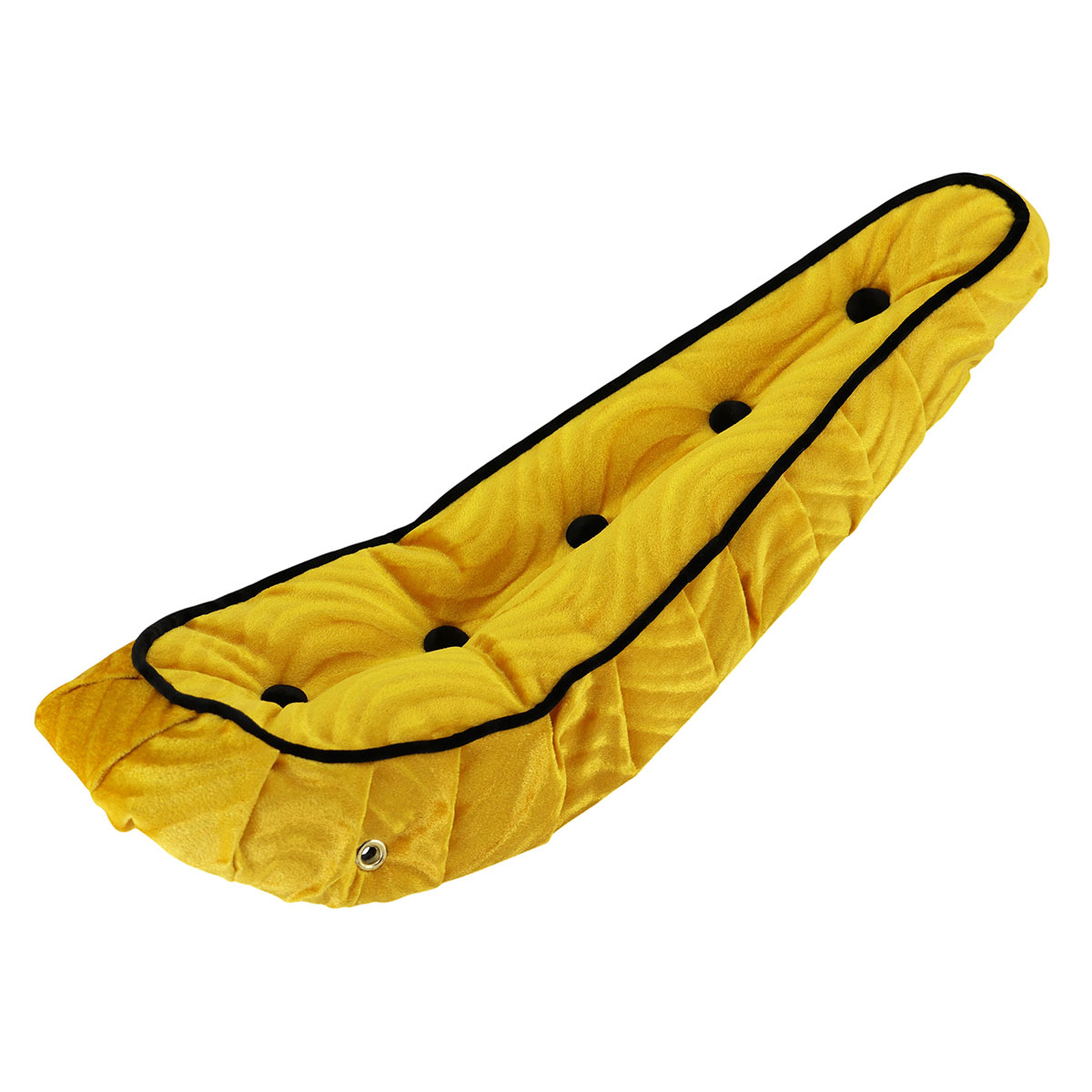 20 Polo Saddle W/Button Yellow.
